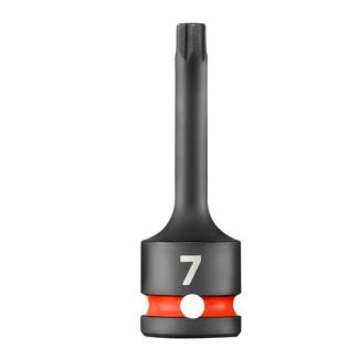 NSH.7GRP - Nasadka udarowa 1/2" trzpieniowa do obrobionych śrub 6-kątnych OGV® GRIP, 7 mm