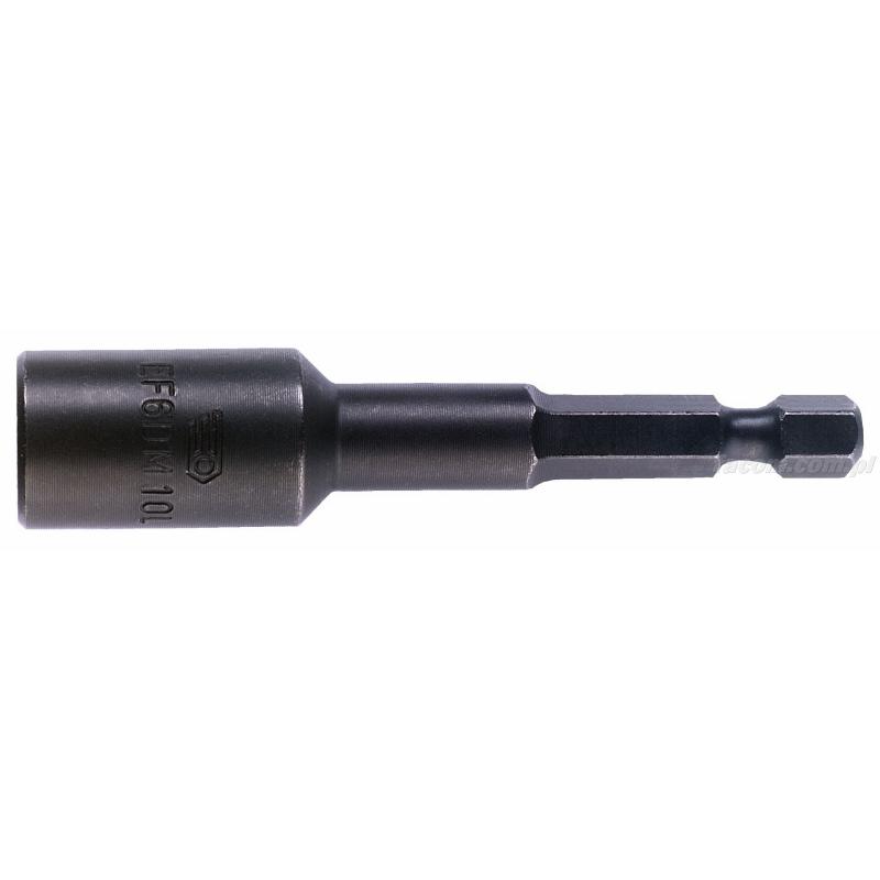 EF.6DM10L - Nasadka magnetyczna do śrub z gniazdem 6-kątnym, 10 mm