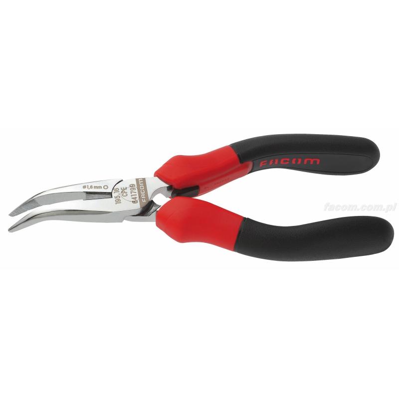 195.16CPE - Szczypce półokrągłe, krótkie, 160 mm