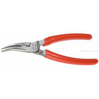 195.16G - Szczypce półokrągłe o szczękach wydłużonych, 160 mm