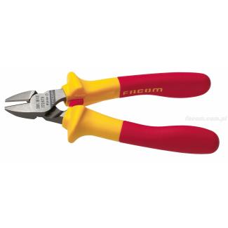 391.16VE - Szczypce tnące boczne - izolowane 1000V dla elektryków, 165 mm