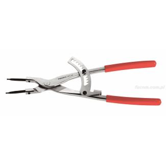 477.32 - Szczypce z zapadką otwierane, do pierścieni osadczych zewnętrznych,  mm