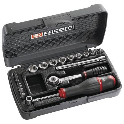 R.3A - zestaw nasadek 1/4" w kasecie, 5,5 mm -  13 mm