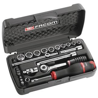 R.426AP - zestaw nasadek 1/4" w kasecie, 5,5 mm - 14 mm