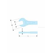 20.12 - Końcówka widełkowa – złącze 20 x 7 mm