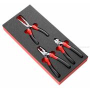 MODM.CPE - moduł 3 szczypiec dla mechaników na wkładce piankowej