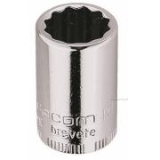 RB.9/16 - Nasadka 1/4" cienkościenna 12-kątna calowa RB.9/16 - Nasadka 1/4" cienkościenna 12-kątna calowa