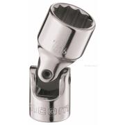 R.7/16F - Nasadka 1/4" przegubowa 12-kątna calowa