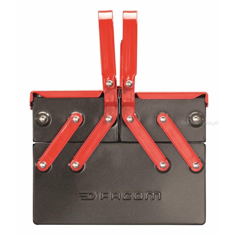 BT.9 - skrzynka narzędziowa metalowa z 3 komorami