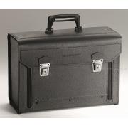 BV.7A - walizka skórzana z opuszczaną częścią przednią