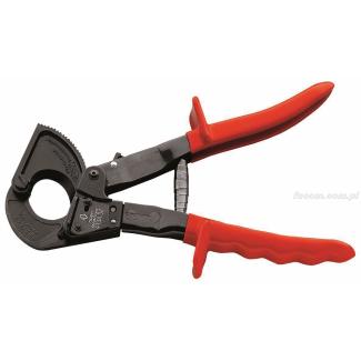 413A.32 - Nożyce do kabli miedzianych i aluminiowych z grzechotką, rozwartość 32 mm