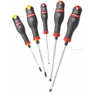 AWCK.J5 - zestaw wkrętaków PROTWIST® SHOCK do śrub z rowkiem i Phillips, 4 - 8 mm i PH1 - PH2