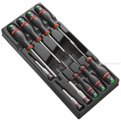 MOD.A6 - zestaw wkrętaków Protwist® śrub Resistorx i Micro-Tech® do śrub Torx, T6 – T8 i TT10 – TT40