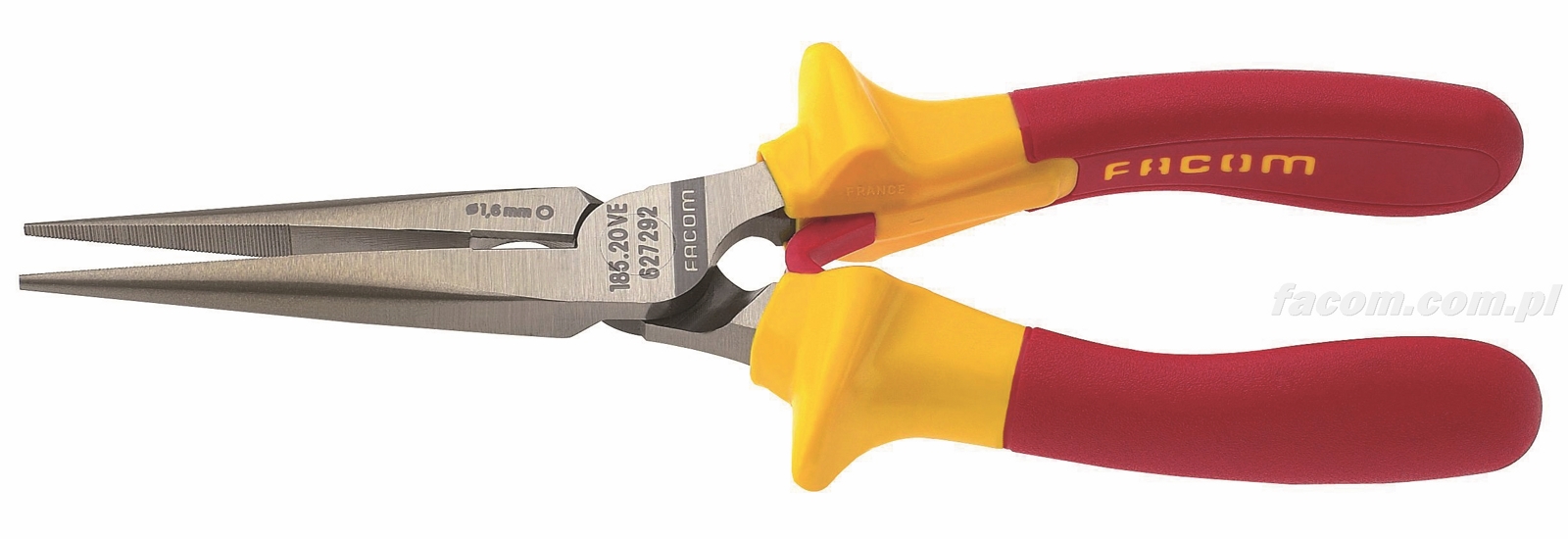 FACOM 185.20VE - STRAIGHT NOSE PLIERS INSULATED ✓