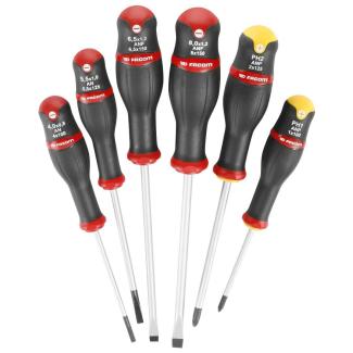 ANP.J6 - zestaw wkrętaków Protwist® do śrub z rowkiem i śrub krzyżakowych Phillips, 3,5  - 6,5 mm i PH1 - PH2