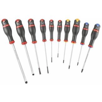 AN.J10 - zestaw wkrętaków Protwist® do śrub z rowkiem i śrub krzyżakowych Phillips i POZIDRIV