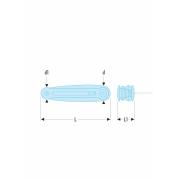 86H.JE7A – zestaw kluczy trzpieniowych zagiętych 6-kątnych, 2,5 - 10 mm 86H.JE7A – zestaw kluczy trzpieniowych zagiętych 6-kątnych, 2,5 - 10 mm