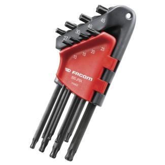 89S.JP8A – zestaw kluczy trzpieniowych zagiętych Torx, długich z kulką, T10 - T45
