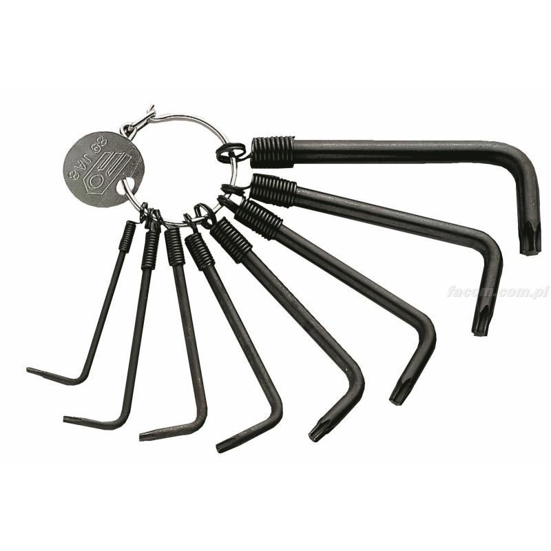 89.JA8 – zestaw kluczy trzpieniowych Torx, T8 - T40 89.JA8 – zestaw kluczy trzpieniowych Torx, T8 - T40