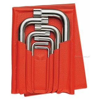 80.JL7 - zestaw kluczy trzpieniowych wygiętych do gniazd wielowypustowych XZN, M5 - M16