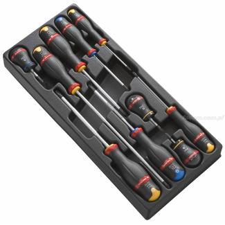 MOD.A5 - zestaw wkrętaków Protwist® do śrub krzyżakowych Phillips i Pozidriv, PH0 - PH3 i PZ1 - PZ2