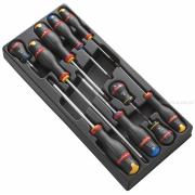 MOD.A5 - zestaw wkrętaków Protwist® do śrub krzyżakowych Phillips i Pozidriv, PH0 - PH3 i PZ1 - PZ2 MOD.A5 - zestaw wkrętaków Protwist® do śrub krzyżakowych Phillips i Pozidriv, PH0 - PH3 i PZ1 - PZ2