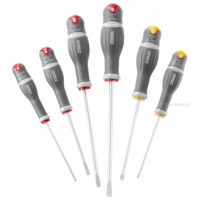 APST.J6 - zestaw wkrętaków PROTWIST® INOX do śrub z rowkiem i Phillips, 4 - 8 mm i PH1 - PH2