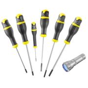 ANP.J6F - zestaw wkrętaków Protwist® Fluo do śrub z rowkiem i Phillips, 2,5 - 6,5 mm, PH1 - PH2