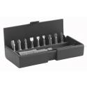 AME.B5 - zestaw końcówek do przykręcania do śrub z rowkiem, Phillips i Torx, 4,5 - 5,5 mm, PH1 - PH2, T10 - T30