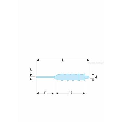 247.G2 - Wybijak do gwoździ z rękojeścią, 1,9 mm