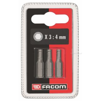 EH108.J3 - zestaw końcówek do śrub z gniazdem 6-kątnym, 8 mm
