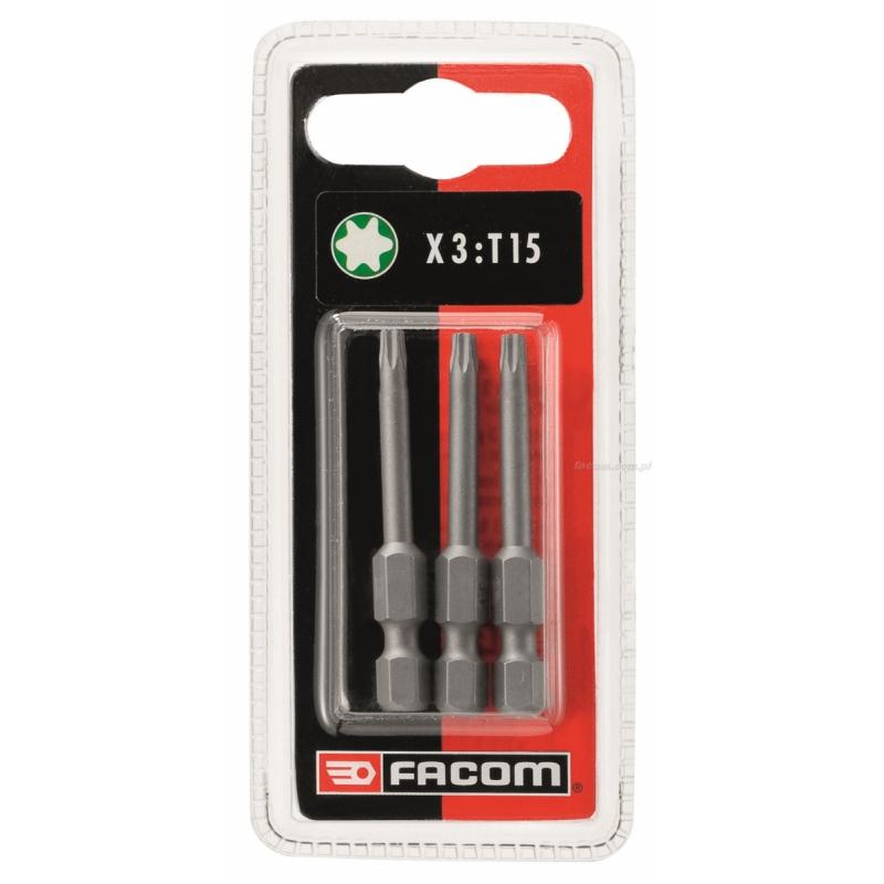 EX610.J3 - zestaw końcówek do śrub Torx, T10