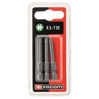 EX625.J3 - zestaw końcówek do śrub Torx, T25