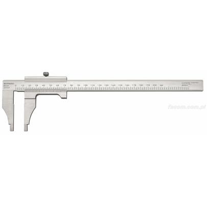 805.M - Suwmiarka mechaniczna warsztatowa - dokładność 1/50, 200 mm