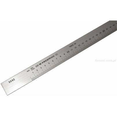DELA.61058.10C - Liniał ze stali nierdzewnej, 1000 mm