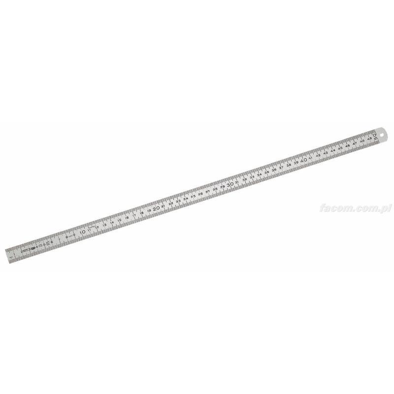 803.200M - Linijka giętka ze stali nierdzewnej - 2 stronna, 200 mm