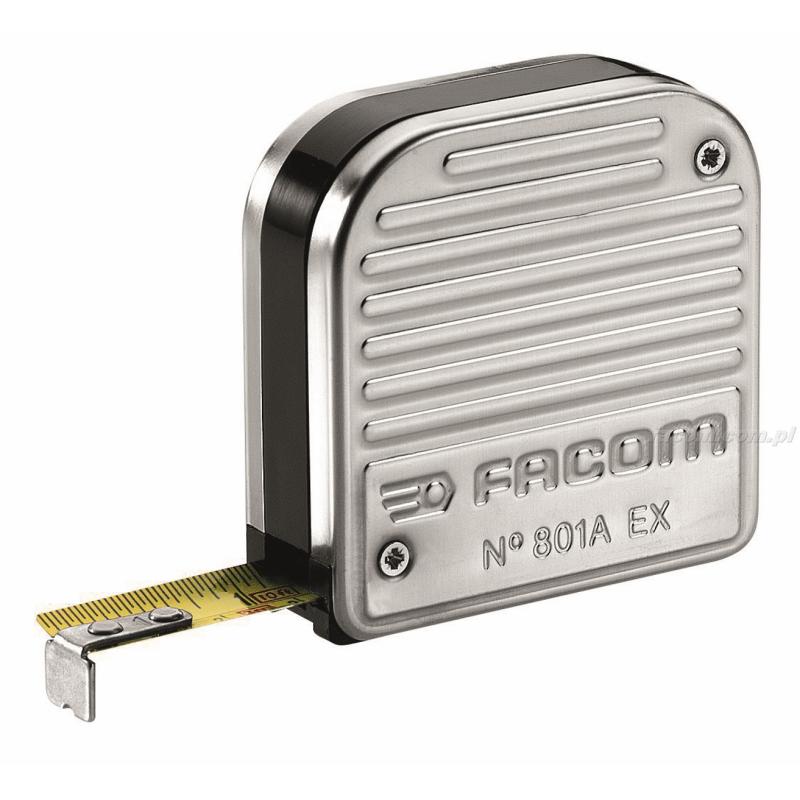 800A.EX - Miara zwijana z podwójną skalą w obudowie ze stali 2m 800A.EX - Miara zwijana z podwójną skalą w obudowie ze stali 2m