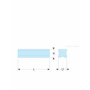 3067.200 - Poziomica prosta o dużej dokładności 200 mm 3067.200 - Poziomica prosta o dużej dokładności 200 mm