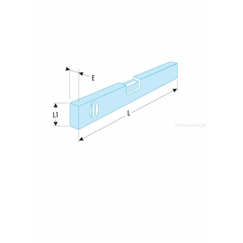 320B.40 - TUBULAR LEVEL STD 40 CM