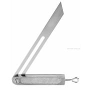 DELA.1276.03 - Kątownik nastawny z suwakiem metalowym 300 mm