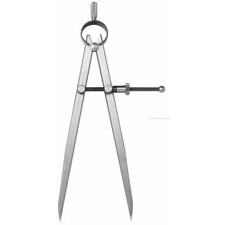 DELA.1901.07 - Cyrkiel z końcówkami zaostrzonymi 200 mm