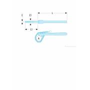 136B.4 - klucz do rur dwukierunkowy łańcuchowy, 90 - 140 mm