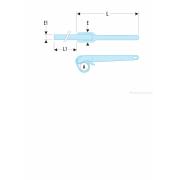 138A.30 - klucz do rur z paskiem nylonowym, 125 mm