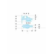 1222.150E - imadło ślusarskie stałe, zakres do 200 mm 1222.150E - imadło ślusarskie stałe, zakres do 200 mm