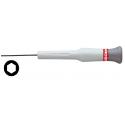 84E - Micro-Tech® screwdriver for male hex screws, 0,9 - 2,5 mm