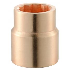 M.SR - Non sparking 1" metric 12-point sockets, 22 - 80 mm 