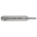 EX.0 - screwing bits series 0-drive 4 mm for Torx® screws, T6 - T10
