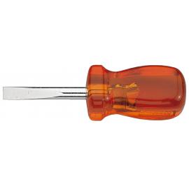 ARB - ISORYL screwdrivers for slotted-head screws - short blade 4 - 6,5 mm