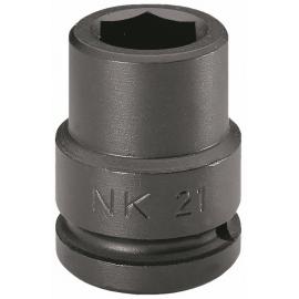 Seria NK.A - nasadki udarowe 3/4" 6-kątne, metryczne, 17 - 46 mm 