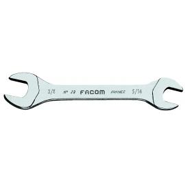 22 - Inch 15° hinged "midget" open end wrenches 3/16" - 9/16"